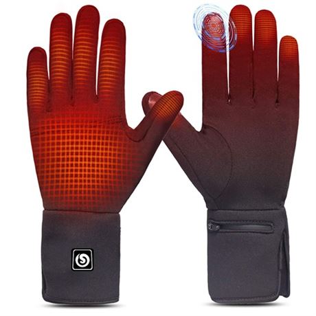 SAVIOR HEAT Heated Glove Liners for Men Women Rechargeable Battery Electric Hea