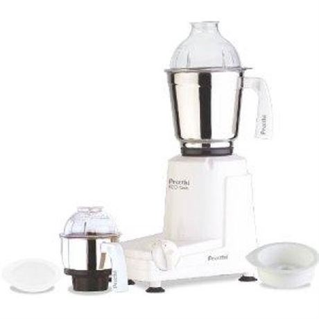 Preethi Eco Twin Jar Mixer Grinder  550-Watt for USA & Canada