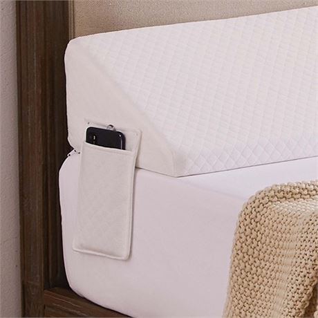 Homemate Queen Size60x10x6 Bed Wedge Pillow Stopper - Bed Gap Filler(0-8)