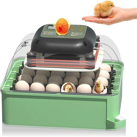 Incubators for Hatching Eggs - 24 Egg Incubator