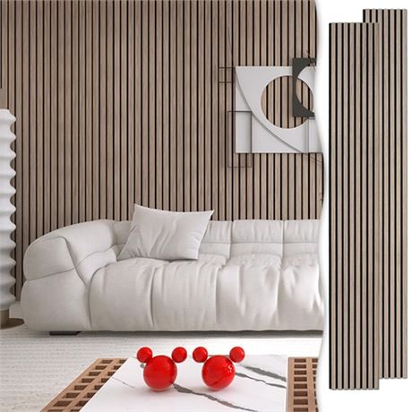 eazart Acoustic Wood Veneer Slat Wall Panels