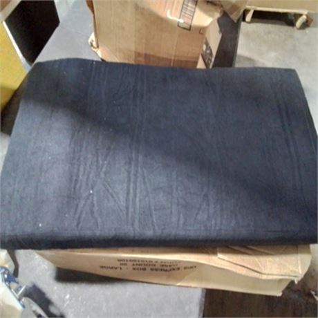 Bench Cushion. Black 30x14