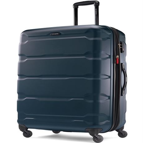 Samsonite Omni PC Polycarbonate 4-Wheel Spinner Luggage Teal (68310-2824)  Qu