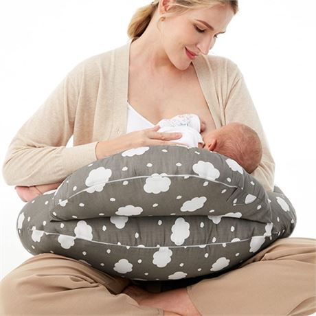 Momcozy Nursing Pillow for Breastfeeding Original Plus Size Breastfeeding Pill