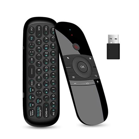 WeChip W1 Universal TV Remote Air Mouse Wireless Keyboard Fly Mouse 2.4GHz Conn