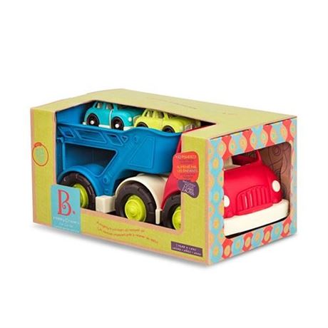 B. Toys Happy Cruisers - Car Carrier Toy Car Carrier