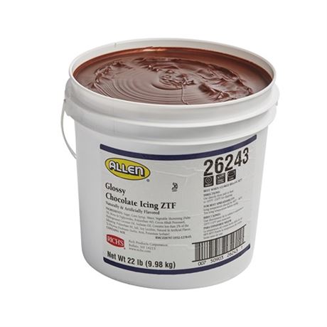 Richs Allen Chocolate Glossy Icing ZTF For Cakes BB 042424
