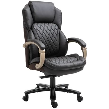 Vinsetto Big and Tall Executive Office Chair with Wide Seat