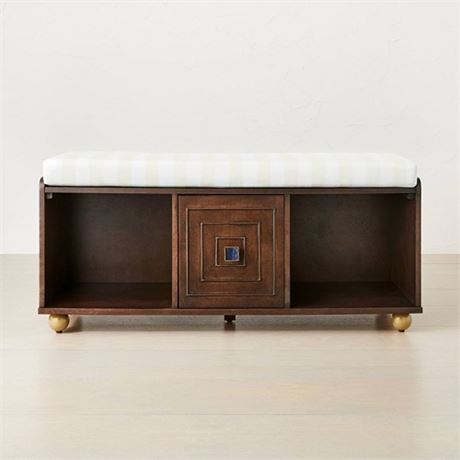 Serra Bench with Cushion - Opalhouse Designed with Jungalow