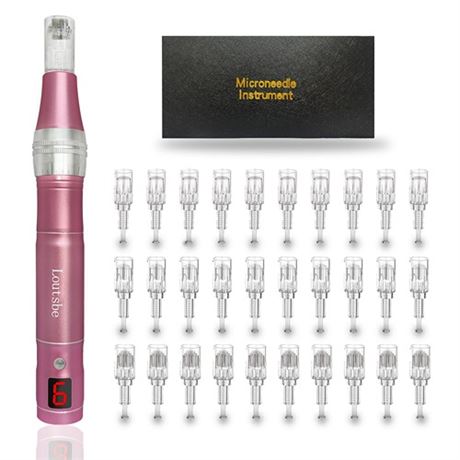Loutsbe Cordless Electric Microneedling Pen 21000RPM Professional Beauty pen Ma