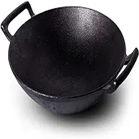 Its useful. 14 Inch Cast Iron Wok with Handles an