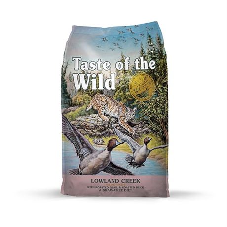 Taste of the Wild 14 Lb Lowland Creek with Roasted Quail and Roasted Duck Cat F