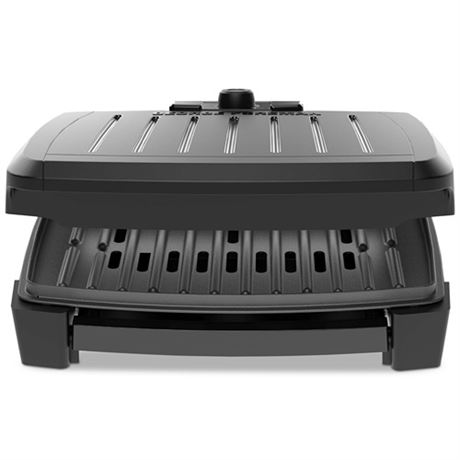 George Foreman 5-Serving Submersible Grill Black