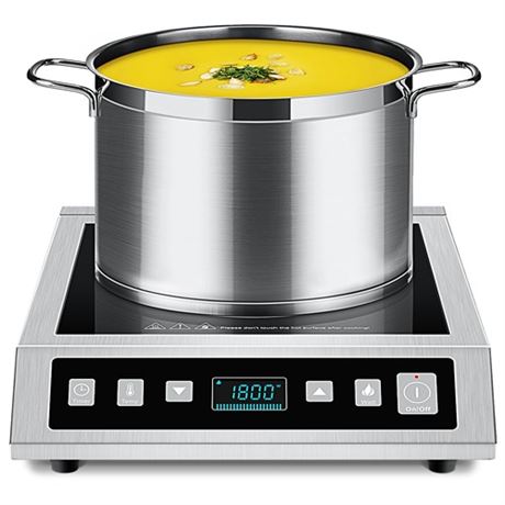 AMZCHEF Induction Cooktop Commercial Professional