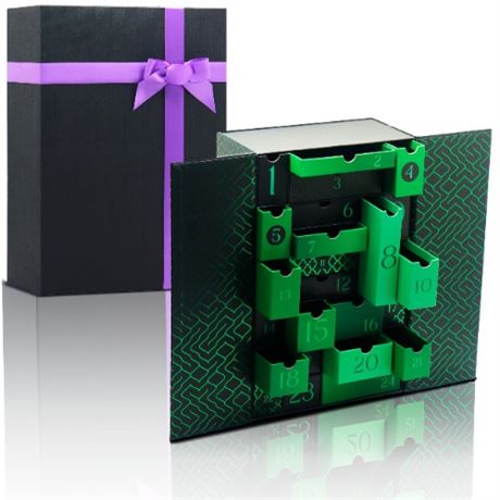 AVUX DIY Advent Calendar Empty Box with Drawer  A