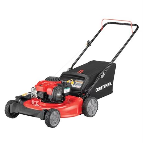 CRAFTSMAN M110 21-in Gas Push Lawn Mower with 140-cc Briggs and Stratton Engine