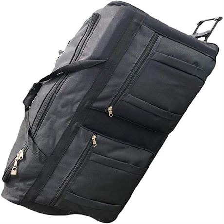 42-inch Rolling Duffle Bag with Wheels