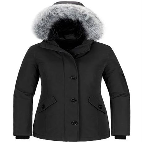 wantdo Womens Winter Coat Thicken Puffer Jacket w XXL