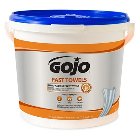 Gojo Fast Towels Citrus Scent Hand Wipes