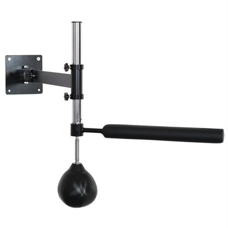 Soozier Wall Mount Reflex Boxing Trainer 360 Rotating Boxing Bar