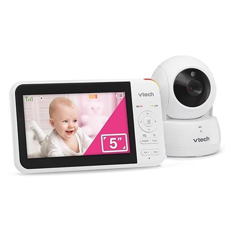 VTech VM924 5 Screen Remote Pan-Tilt-Zoom Baby Monitor with Camera&Audio