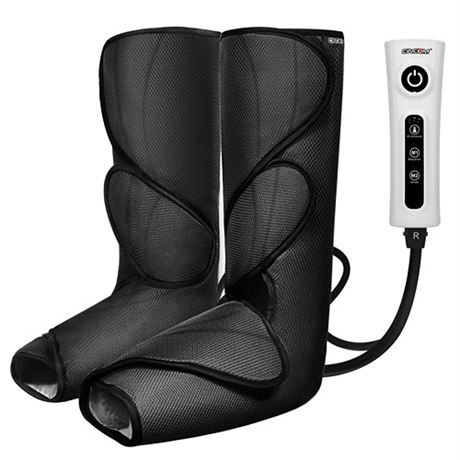 CINCOM Leg Massager for Circulation and Pain Relief Air Compression Foot and Ca