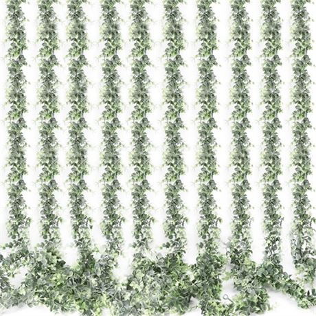 Whonline 10 Packs Eucalyptus Garlands 57ft Artificial Greenery Garland Fake Han