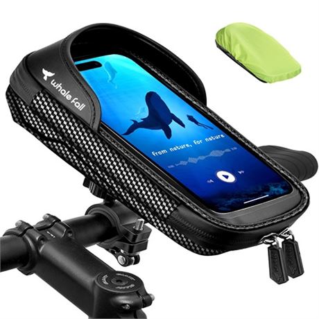 whale fall 360degreeRotatable Bike Phone Holder 2024 Newest Bike Phone Mount Wa