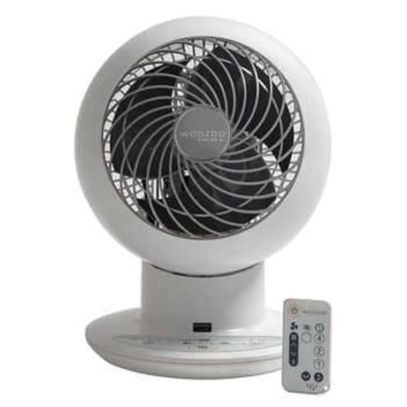 Woozoo 5-Speed Globe Fan, Multidirectional, Digital Touch Controls