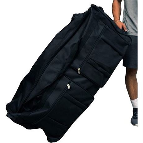 Gothamite 42-inch Rolling Duffle Bag with Wheels  XL Duffle Bag with Rollers