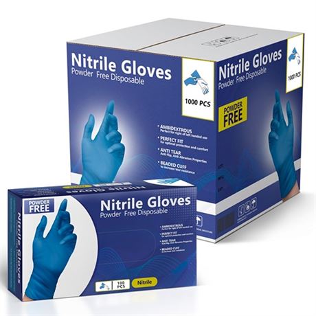 Nitrile Gloves Disposable Gloves Comfortable Powde