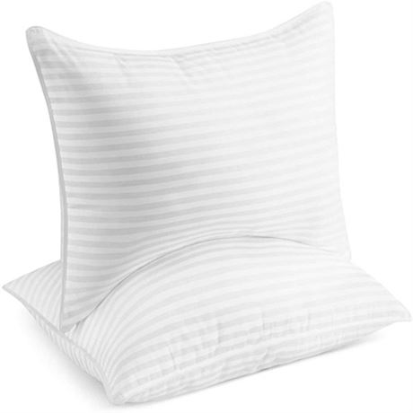 Beckham Hotel Collection Luxury Linens Down Alternative Pillows for Sleeping  Q