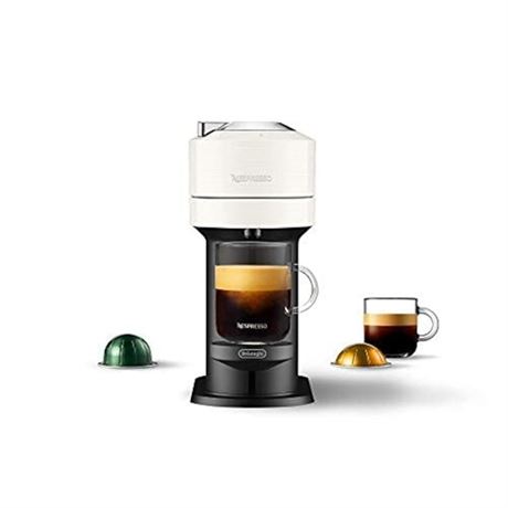 Nespresso Vertuo Next Coffee and Espresso Maker by DeLonghi White