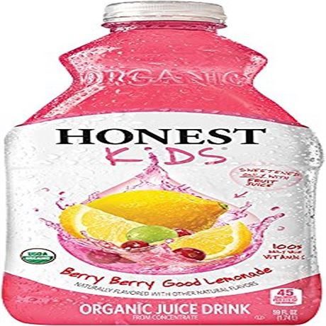 Honest Kids Berry Good Lemonade 59 Fl Oz (Pack of 8BEST 062024