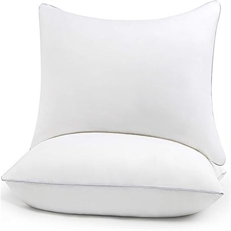 HIMOON Bed Pillows for Sleeping 2 PackQueen Size Cooling Pillows Set of 2Top-e
