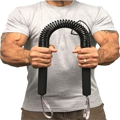 Python Power Twister Bar - Upper Body Exercise for Chest Shoulder Forearm Bic
