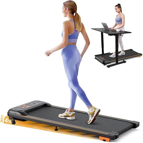Walking Pad with Incline Under Desk Treadmill Portable Treadmills for HomeOff