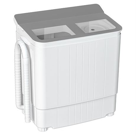 INTERGREAT Portable Washing Machine 17.6 lbs Mini Small Laundry Washer Combo w