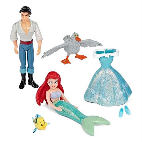 Disney 6-pc. the Little Mermaid Toy Playset - Girls One Size  Multiple Colors