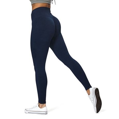 Aoxjox Scrunch Seamless Leggings for Women High Waisted Tummy Control 2.0 L