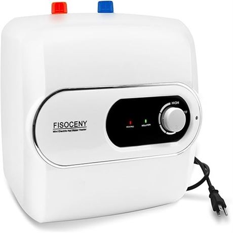 Fisoceny Mini Tank Electric Water Heater Under