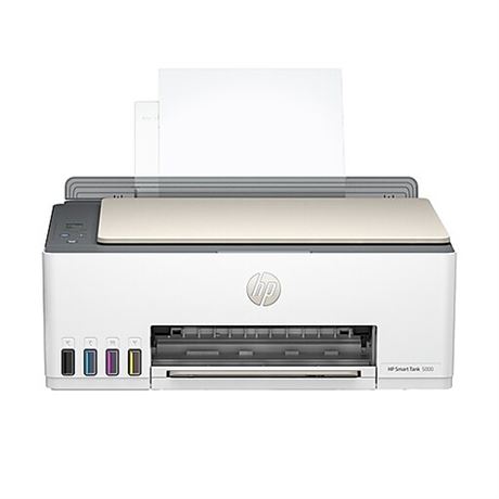 HP - Smart Tank 5000 Wireless All-in-One Supertank Inkjet Printer with up to 2