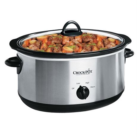Cooker Slow Manual Oval 7Qt Ss SCV700-SS