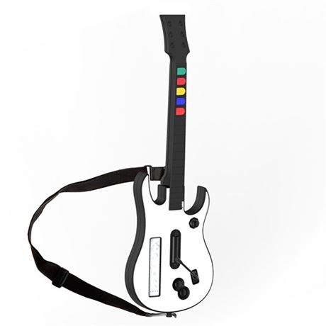 NBCP Guitar Hero Wii Wireless Guitar for Wii Guitar Hero Clone Hero and Rock B