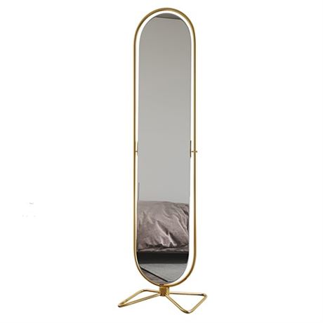 Floor MirrorGold Full Length MirrorStanding Mirror67*15.8Full Body Mirror