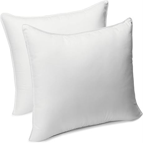Amazon Basics Down Alternative Pillows Soft Density For Stomach and Back Sleepe