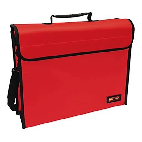 Large Fireproof Document Carry Bag 16in X 5in X 12in Safe Storage Bag W Handle