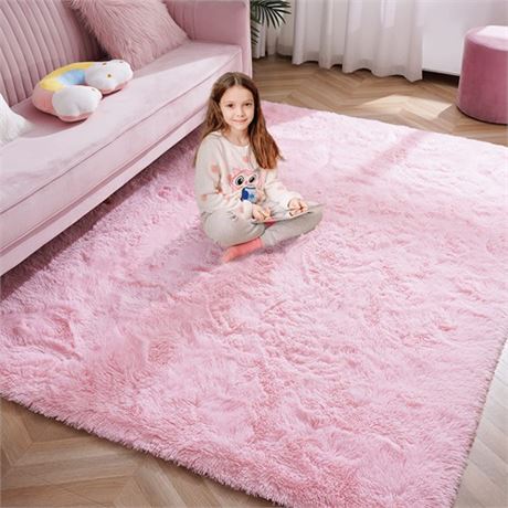 Softlife Ultra Soft Fluffy Area Rugs for Bedroom Girls and Boys Room Kids Room