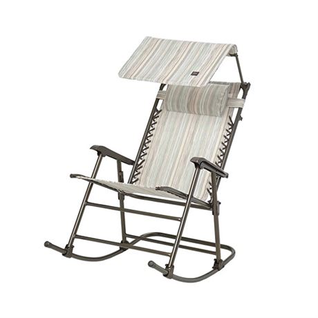 bliss deluxe rocking chair with pillow naturalturquoise