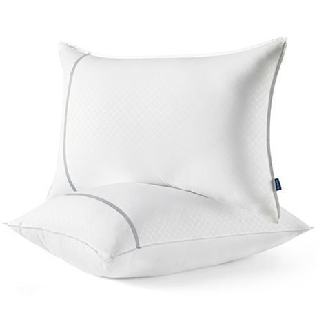 Bedsure King Pillows Size Set of 2 - King Size Pillows 2 Pack Hotel Quality Lux